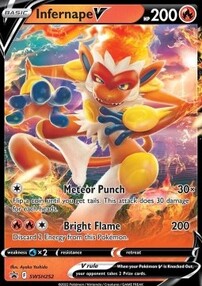 INFERNAPE V SWSH 252 🇬🇧
