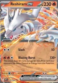 RESHIRAM EX WHT 020/086 🇪🇸