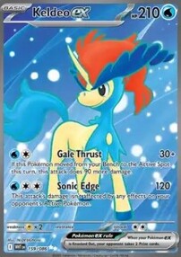 KELDEO EX WHT 159/086 🇪🇸
