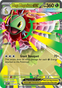 MEGA-MEGANIUM EX ASC 010/217 🇪🇸