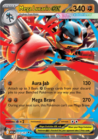 MEGA-LUCARIO EX  ASC 113/217 🇪🇸