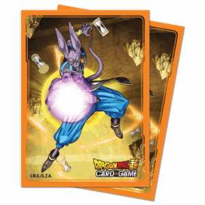 FUNDAS ULTRA PRO DRAGON BALL SUPER  BEERUS (65 FUNDAS) 66mm x 91 mm