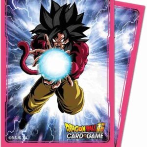 FUNDAS ULTRA PRO DRAGON BALL SUPER GOKU SUPER SAIYAN 4 (65 FUNDAS) 66mm x 91 mm