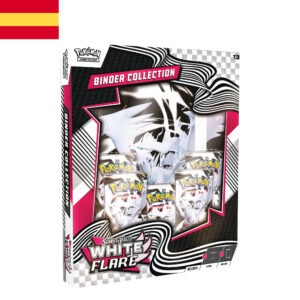 POKEMON  ALBÚM PARA COLECCIONES LLAMA BLANCA EN ESPAÑOL