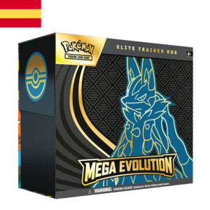 POKEMON ETB MEGA EVOLUCIÓN LUCARIO EN ESPAÑOL