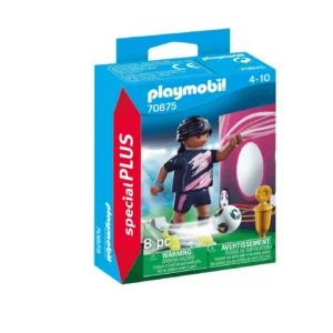 PLAYMOBIL PLUS 70875 FUTBOLISTA CON MURO DE GOL