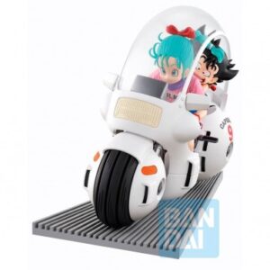 FIGURA SON GOKU Y BULMA 12CM BANDAI