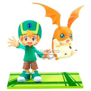 FIGURA DIGIMON TAKERU & PATAMON 15CM BANPRESTO