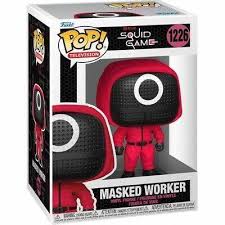 FUNKO POP EL JUEGO DEL CALAMAR 1226 MASKED WORKER