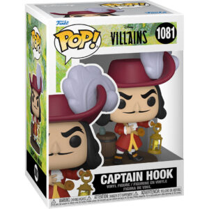 FUNKO POP DISNEY VILLAINS CAPTAIN HOOK 1081