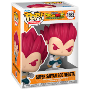 FUNKO POP DRAGON BALL SUPER SAIYAN GOD VEGETA 1862