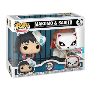 FUNKO POP DEMON SLAYER 2 PACK MAKOMO & SABITO