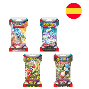 SOBRES EMBLISTADOS X24 SCARLET & VIOLET EN ESPAÑOL