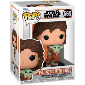 FUNKO POP STAR WARS 665 PELI MOTTO WITH GROGU