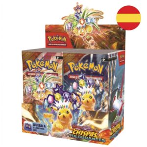 POKÉMON BOOSTER BOX 36 SOBRES CHISPAS FULGURANTES EN ESPAÑOL