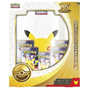 POKÉMON ALBÚM PARA COLECCIONES 30 ANIVERSARIO EN ESPAÑOL