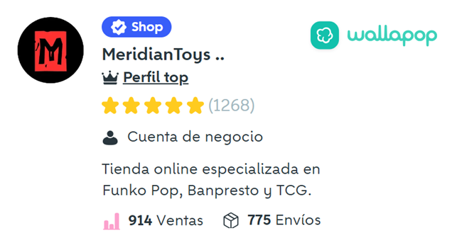 meridian toys buenas valoraciones en wallapop