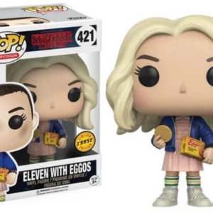 FUNKO POP STRANGER THINGS ELEVEN WITH EGGOS 421 CHASE