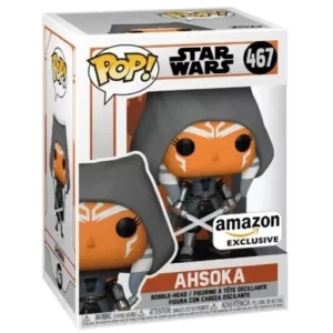 FUNKO POP STAR WARS 467 AHSOKA *CAJA DAÑADA