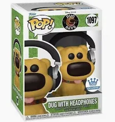 FUNKO POP DUG DAYS 1097 DUG WITH HEADPHONES