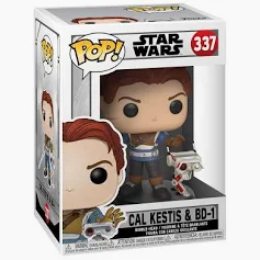 FUNKO POP STAR WARS 337 CAL KESTIS & BD-1