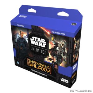 STAR WARS UNLIMITED CAJA DE INICIO SOMBRAS DE LA GALAXIA INGLÉS