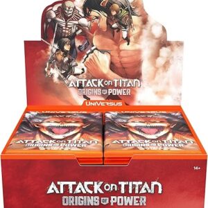 UNIVERSUS ATTACK ON TITAN ORIGINS OF POWER BOOSTER BOX INGLÉS
