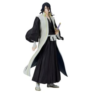 FIGURA BLEACH SOLID AND SOULS 17CM BYAKUYA KUCHIKI BANPRESTO